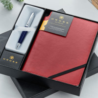 personalised Cross Gift Set Notebook & Pen