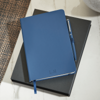 Blue Wilson Notebook Pen Gift Set