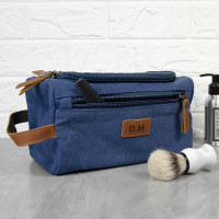 Jetsetter denim washbag blue