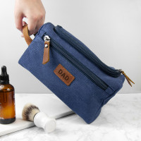 Jetsetter denim washbag blue