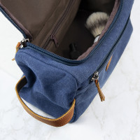 Jetsetter denim washbag blue