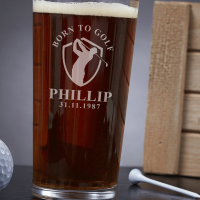 Born To Golf Pint