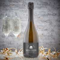 Our First Home Prosecco & Glasses Gift Set 