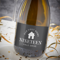 Our First Home Prosecco & Glasses Gift Set 