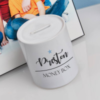 personalised girls star name money box