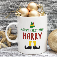 personalised christmas durham mug