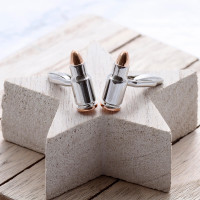 personalised Bullet Cufflinks Gift Set