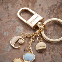Cacharel - Vivienne Light Blue Key Ring 