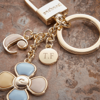 Cacharel - Vivienne Light Blue Key Ring 
