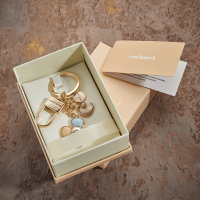 Cacharel - Vivienne Light Blue Key Ring 