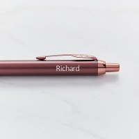 Parker IM Monochrome Burgundy Ballpoint Pen