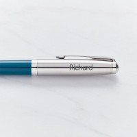 Parker 51 Teal Blue Ballpoint Pen