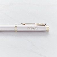 Parker IM Monochrome Champagne Fountain Pen