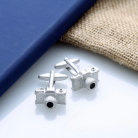 personalised Camera Cufflinks Gift Set