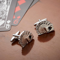 Personalised Deck of Cards Cufflinks