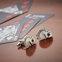 Personalised Deck of Cards Cufflinks