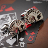 Personalised Deck of Cards Cufflinks