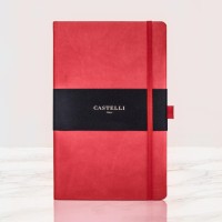 Red Castelli Notebook