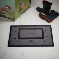 personalised cat doormat