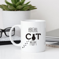 personalised Cat Mum Durham Mug