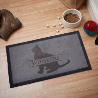 personalised Cat Doormat