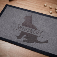 personalised Cat Doormat