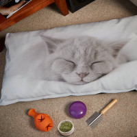 personalised Photo Cat Bed