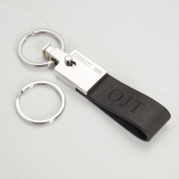 Cerruti Black Zoom Keyring