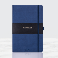 Personalised China Blue Castelli Notebook