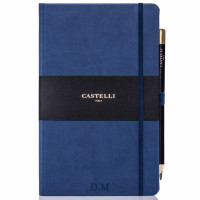 Personalised China Blue Castelli Notebook