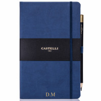 Personalised China Blue Castelli Notebook