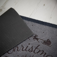 personalised christmas doormat