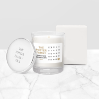 Personalised Candle