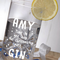 personalised Blenheim High Ball Gift Set with Gin