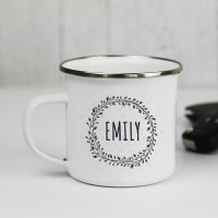 personalised Christmas mug