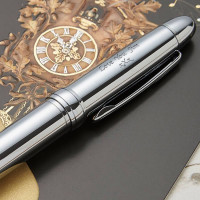 Personalised Chrome Pen Case & Pen