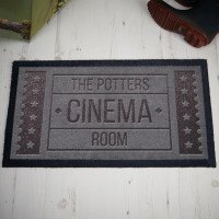 personalised Cinema Room Doormat