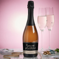 personalised Classy Bubble Prosecco