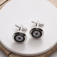 personalised Compass Cufflinks Gift Set