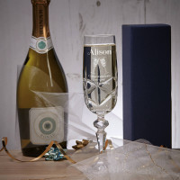 Congratulations 30th Birthday Flamenco Champagne Flute