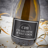 Congratulations Boutique Gifts Prosecco Double Glass With Bottle Gift Set