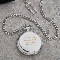 Personalised Front Mechanical Pocket Watch