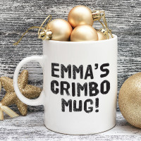 personalised christmas durham mug