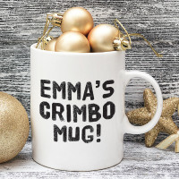 personalised christmas durham mug