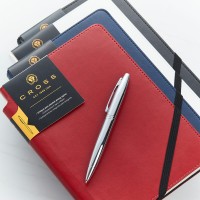 personalised Cross Gift Set Notebook & Pen