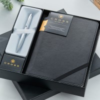personalised Cross Gift Set Notebook & Pen