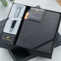 personalised Cross Gift Set Notebook & Pen