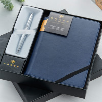personalised Cross Gift Set Notebook & Pen