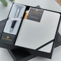 personalised Cross Gift Set Notebook & Pen