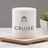 Personalised Cruise Fund Money Box